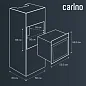 Комплект бытовой техники CARINO 6B56016QB401 (духовой шкаф и газовая варочная панель 60 см)