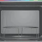 Микроволновая печь Bosch FEL053MS2 Serie 2, 25 л, 800 Вт,  поворотный механизм, сенсор, гриль, дисплей ,черный