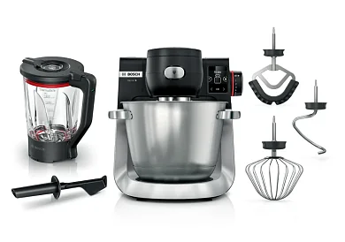 Кухонная машина Bosch MUM58720, 1000 Вт, 3.9 л, регулировка скорости, насадка для взбивания