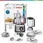 Кухонный комбайн MultiTalent 8 BOSCH  MC812M865, 4 режима, 12 насадок, импульсный режим, серый