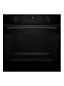 Духовой шкаф Bosch HUA736EA0T, черный;серый металлик