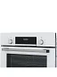 Духовой шкаф Bosch HBF534EW0Q. телескопические направляющие, утапливаемые переключатели, каталитическая очистка, 66 литр