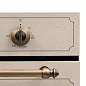 Многофункциональный электрический встраиваемый духовой шкаф DeLonghi CM 9L OW RUS, ретро-стиль, 59,4 см, 74 л, класс энергоэффективности: А, 9 режимов, ускоренный разогрев, максимальная температура: 250°С, поддержка паром, автоматическая подсветка