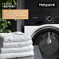 Узкая стиральная машина Hotpoint (6кг) NSD 7239 ZS VE RU, инвертор мотор, 16 программ, обработка паром, быстрая стирка