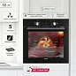Электрический духовой шкаф Simfer B6EB56014, 5 режимов работы, конвекция