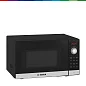 Микроволновая печь Bosch FEL053MS2 Serie 2, 25 л, 800 Вт,  поворотный механизм, сенсор, гриль, дисплей ,черный
