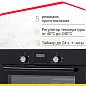 Электрический духовой шкаф Simfer B6EB56014, 5 режимов работы, конвекция