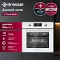 Встраиваемый духовой шкаф Gressel U6EC58110 60см, 70л, двойной гриль, режим разморозки, конвекция, двойное стекло