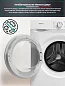 Cтиральная машина Ardo WME610451UW2 6 кг. 1000 об/мин 15 программ функция пар