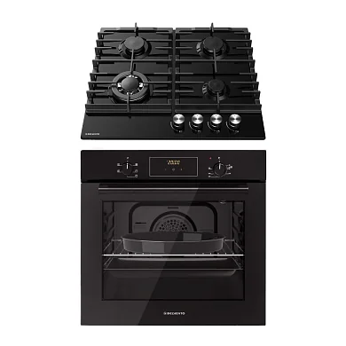 Комплект бытовой техники Delvento V66V41BB10 (духовой шкаф V6EB56000 и варочная панель V60V41B100)