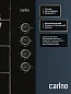 Газовая варочная панель CARINO CH60Q40B401 60 см, автоматический розжиг, эмалированные решетки