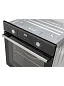 Встраиваемый духовой шкаф GRESSEL U6EB58200 60 см, 82л, XXL, 8 режимов, Конвекция, Двойное стекло, Активное охлаждение корпуса, черный