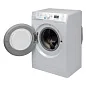 Узкая стиральная машина автомат Indesit, 5 кг, 16 программ, инвертор, обработка паром, экспресс-стирка 30 мин