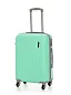 KfK-02-XS Чемодан пластиковый бирюзовый KFK размер XS