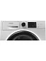 Стиральная машина автомат узкая Hotpoint, инверторный мотор, обработка паром, 42,5 см, 6 кг, быстрая стирка 30 мин
