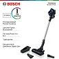 Вертикальные пылесосы сухая уборка Bosch Пылесос вертикальный хендстик Bosch BCS611P4A чёрно-синий