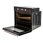 Встраиваемый духовой шкаф Gressel U6ES69000 60 см, 70 л, 10 режимов, двойной ГРИЛЬ, разморозка, конвекция, утапливаемые ручки, таймер + противень WELLFRY
