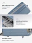 KfK-18-M Чемодан пластиковый лазурный M