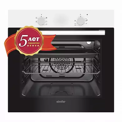 Электрический духовой шкаф Simfer B6EW06011, 5 режимов, конвекция