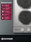 Встраиваемая электрическая варочная панель GRESSEL U30E02M001 30 см