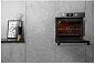 Встраиваемый электрический духовой шкаф Hotpoint 66 л, откидной гриль, 6 режимов, очистка паром, двойное стекло