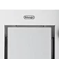 Кухонная вытяжка DeLonghi COSETTA 510 BB, 3 скорости, белое стекло, 52.6 см