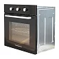 Встраиваемый духовой шкаф 60 см DELVENTO V6ES17001, 60л, двойной гриль+ 3D конвекция, двойное стекло