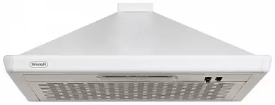 Вытяжка DeLonghi Glabro bianco 60, 2 уровня скорости, 60 см