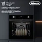 Электрический духовой шкаф Delonghi DEO 735 NB FRANCA, 72 литра, 3D конвекция