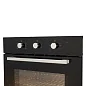 Встраиваемый духовой шкаф 60 см DELVENTO V6ES17001, 60л, двойной гриль+ 3D конвекция, двойное стекло