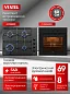Комплект бытовой техники SV66E65MG604B0  Vestel (духовой шкаф OVE65MMB0  и варочная панель HVG604B0)