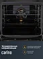 Встраиваемый электрический духовой шкаф CARINO CB6EC68122 60 см, 7 режимов, 73л, конвекция, двойное стекло, белый