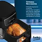 Аэрогриль BEKO, 7.6 л, 1750 Вт, 9 программ, подсветка камеры, готовка без масла, автоматическая пауза