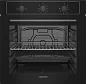 Встраиваемый духовой шкаф  60 см Delvento V6EB14000 черный