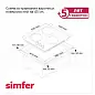 Газовая варочная панель Simfer H45V35M5001 (электроподжиг, газ-контроль)