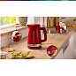 Чайник Bosch TWK4M224, 1.7 л, закрытая спираль, нержавеющая сталь, 2400 Вт, красный