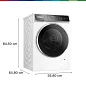 Стиральная машина Bosch, Serie 8, 10 кг, фронтальная загрузка, программ - 14, i-Dos, AntiStain, белый