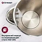 Чайник электрический Gressel GRK-1103 белый, объем 1л, STRIX-контроллер