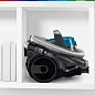 Пылесос BOSCH, 700 Вт, уборка: сухая, пылесборник - контейнер, 1.5 л, синий/серый