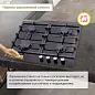 Газовая варочная панель Simfer H60H40S412, чугунные решетки, автоподжиг