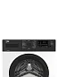 Стиральная машина Beko, загрузка 6 кг, 1000 об/мин, цвет белый, панель черная