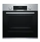 Духовой шкаф Bosch Serie 6 HBJ558YS0Q, 66л, дисплей, гриль, конвекция, серебристый