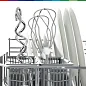 Миксер Bosch MFQ36460, стационарный, белый, 5 скоростей, 450 Вт, венчики и крюки для теста, пластиковая чаша