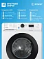 Узкая 42 см стиральная машина автомат INDESIT 5 кг, 16 программ, ИНВЕРТОР, обработка ПАРОМ, экспресс-стирка 30 мин