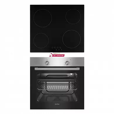 Комплект встраиваемой бытовой техники S64M000, варочная панель и духовой шкаф