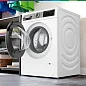 Стиральная машина Bosch WGA24400ME, программ - 14, 9 кг, 1400 оборотов, обработка паром, контроль пенообразования, белый