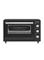 Мини-печь настольная Gressel G4000, 40л, 3 режима, таймер, 2 противня + хромированная решетка, цвет антрацит