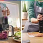 Блендер погружной Bosch MSM4B621,1000 Вт, 1 измельчитель, стакан, венчик, черный