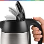 Электрический чайник Bosch TWK3P420, с антискользящим цоколём, 2400Вт, 1,7л, серебристый