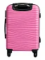 KFKSS23-06-XS Чемодан пластиковый розовый KFK размер XS